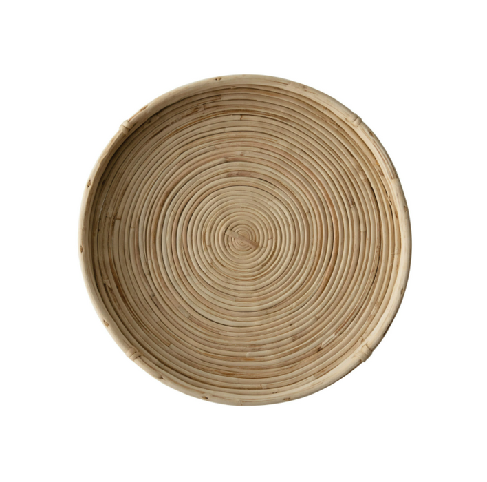 Round Handwoven Tray