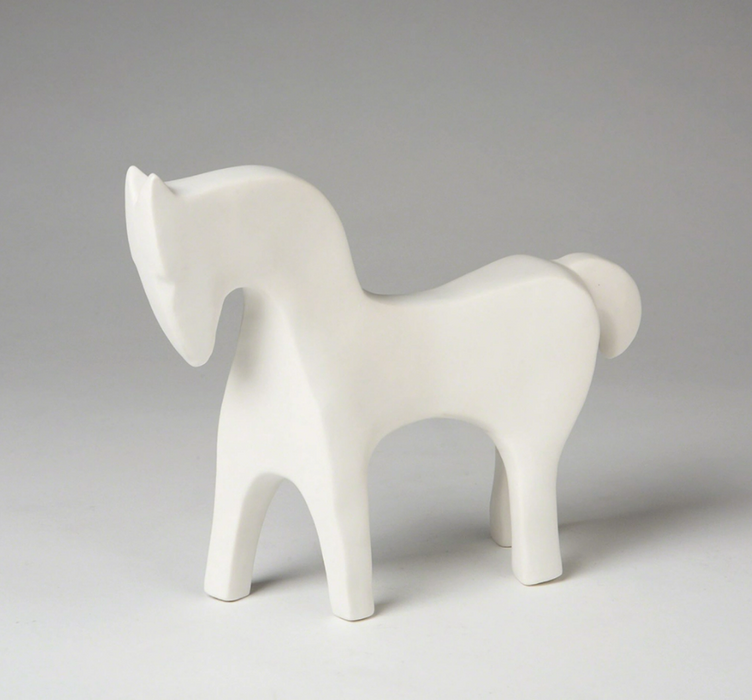 Horse - Matte White