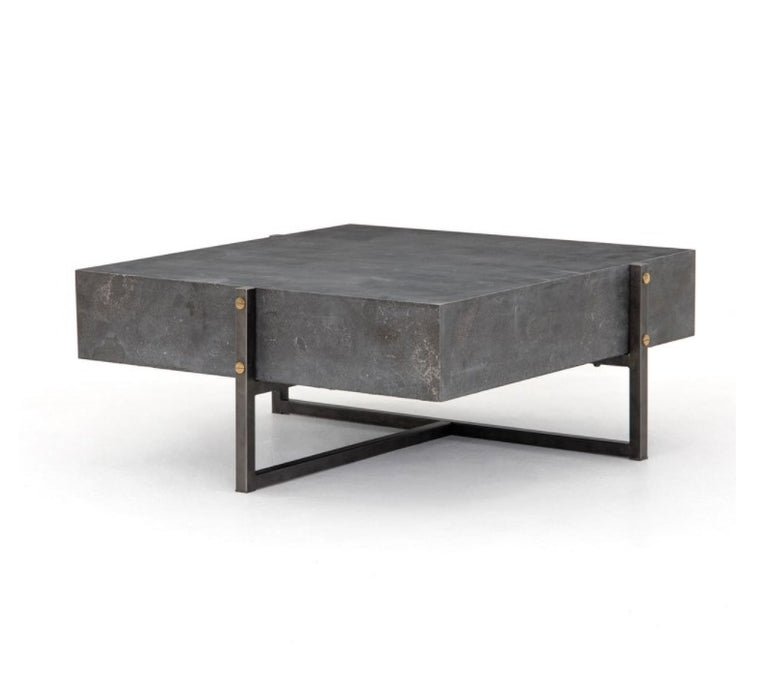 Keppler Square Coffee Table - Bluestone
