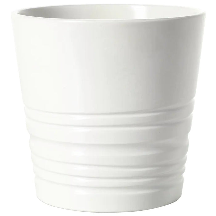 Ceramic White Plant Pot