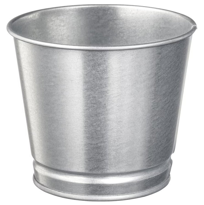 Galvanised Silver Pot
