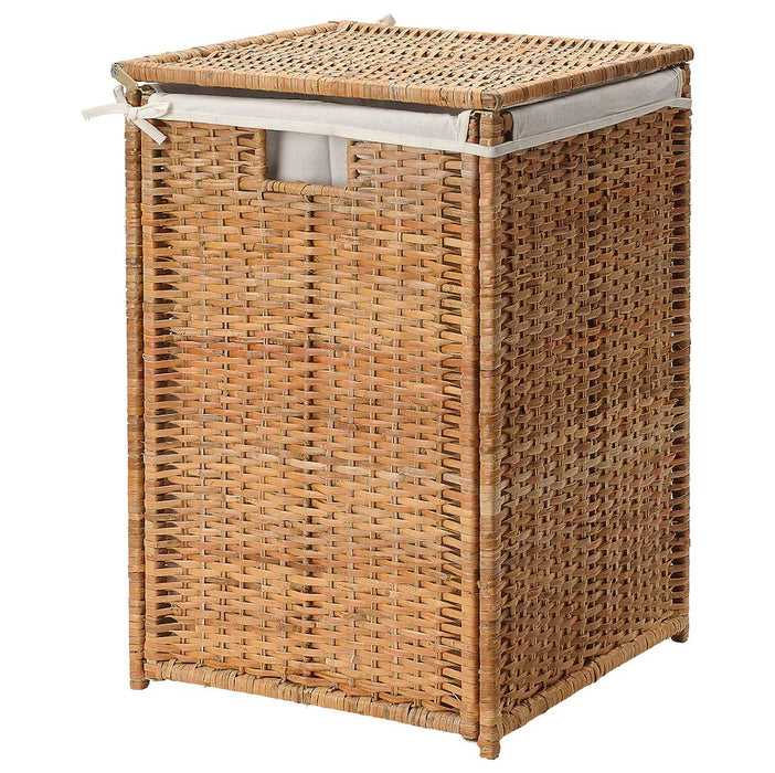 Rattan Laundry Basket With Lining