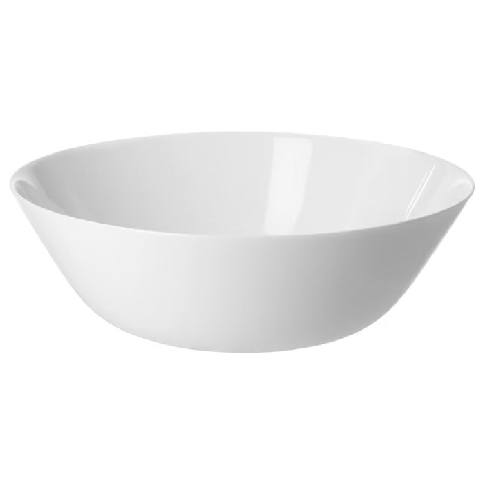 White Serving Bowl