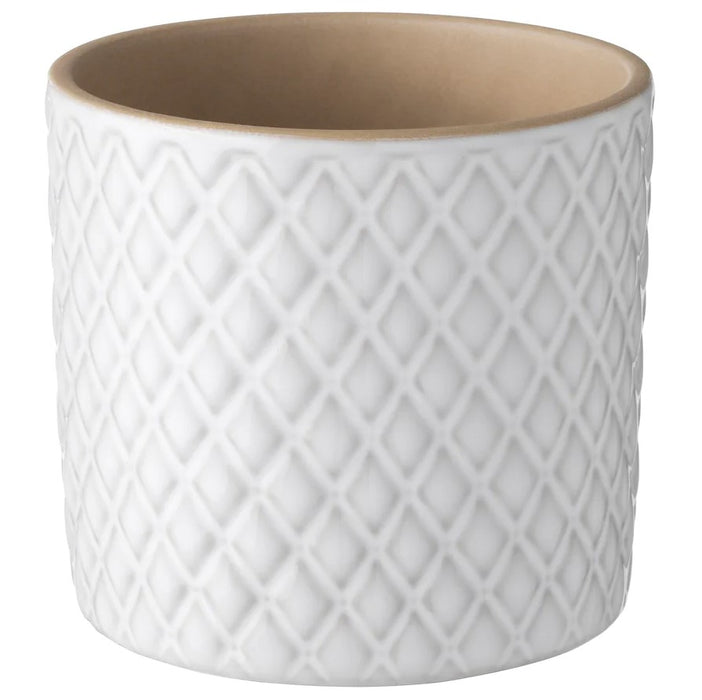 White Plant Pot