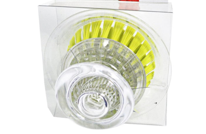 Mini Brush Scrubber With Holder