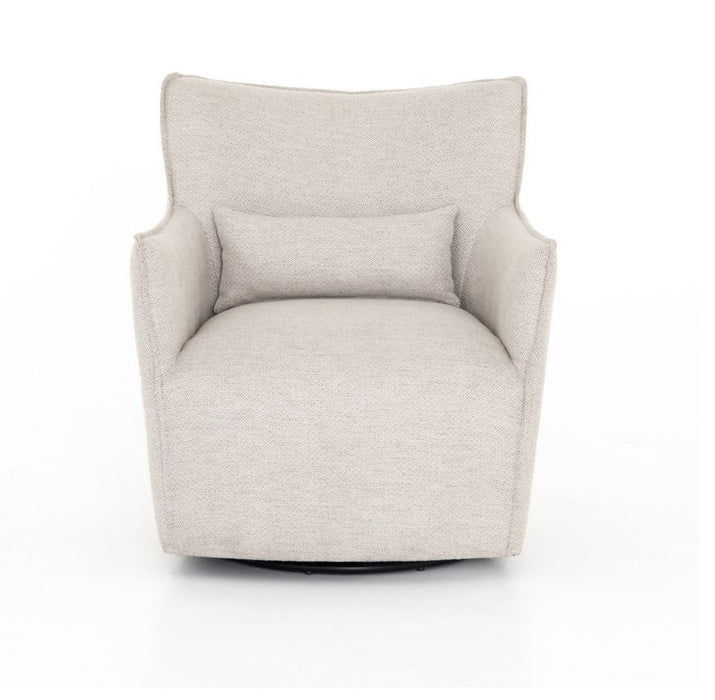 Kimble Swivel Chair - Noble Platinum