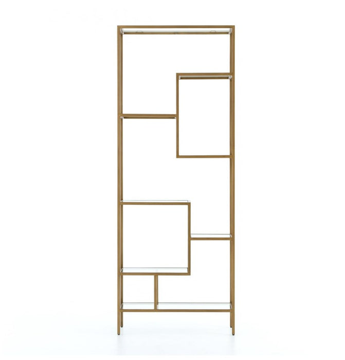Helena Brass Bookcase