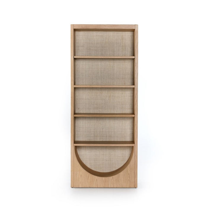 Higgs Bookcase - Honey Oak Veneer