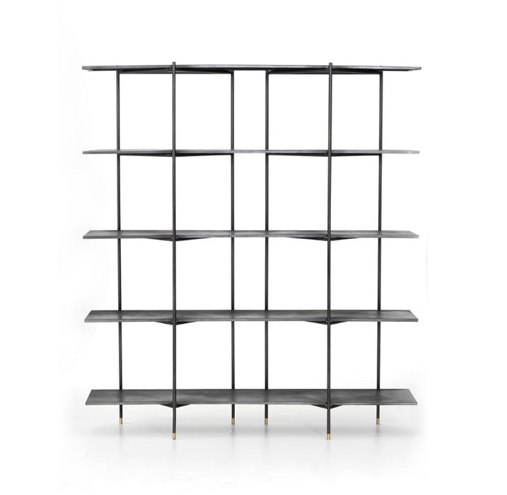 Vito Bookshelf - Distressed Iron