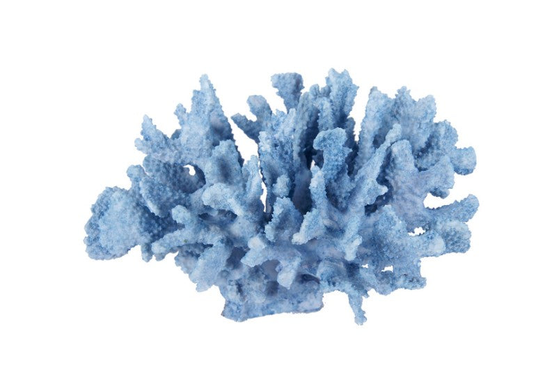 Blue Faux Coral