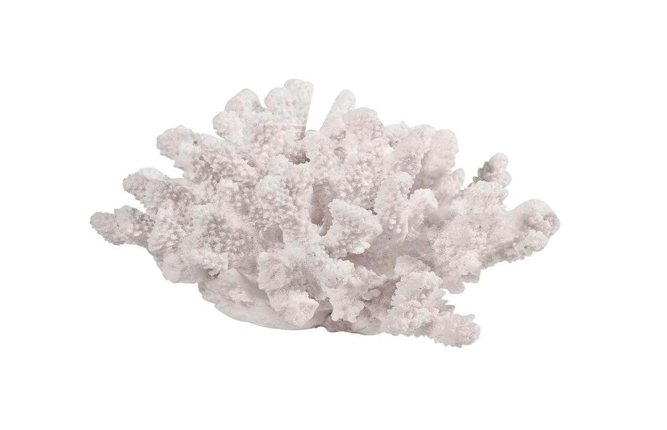 Bright White Faux Coral