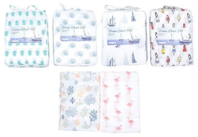 Clearwater Microfiber Sheet Set - Assorted
