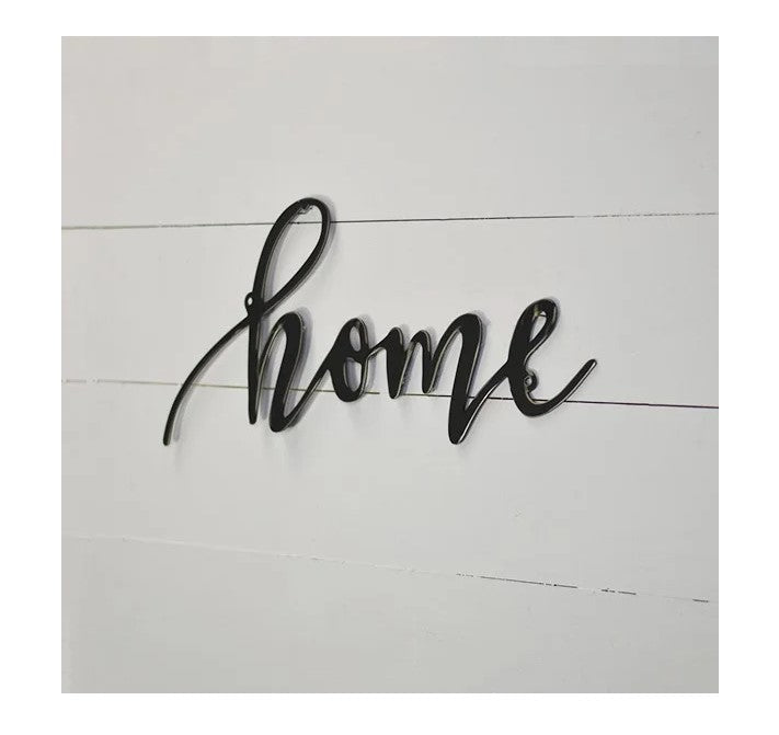 Tin Home Sign