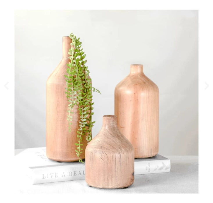 Wood Bottle