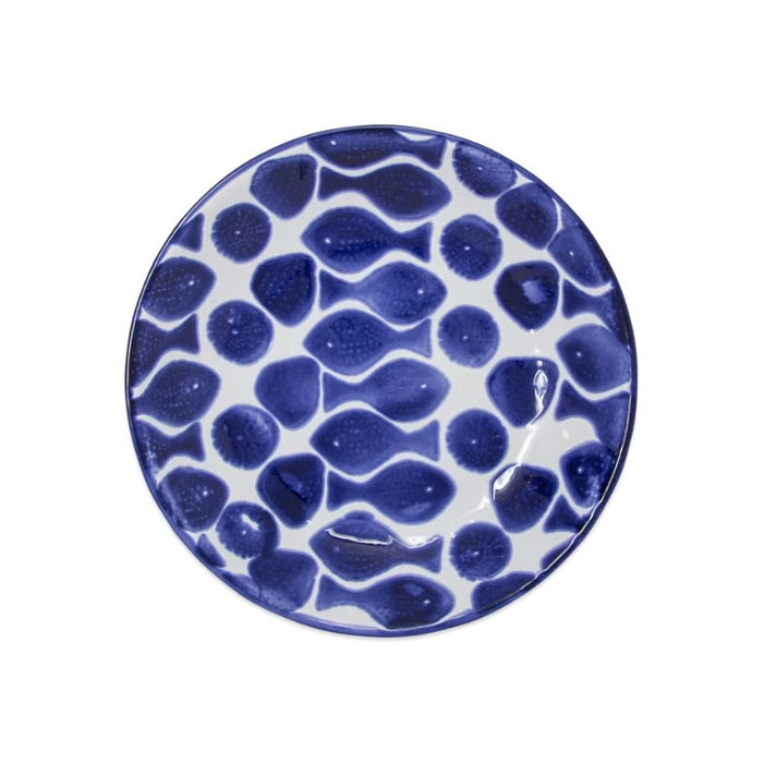 Santorini Fish Pasta Bowls - Set Of 4