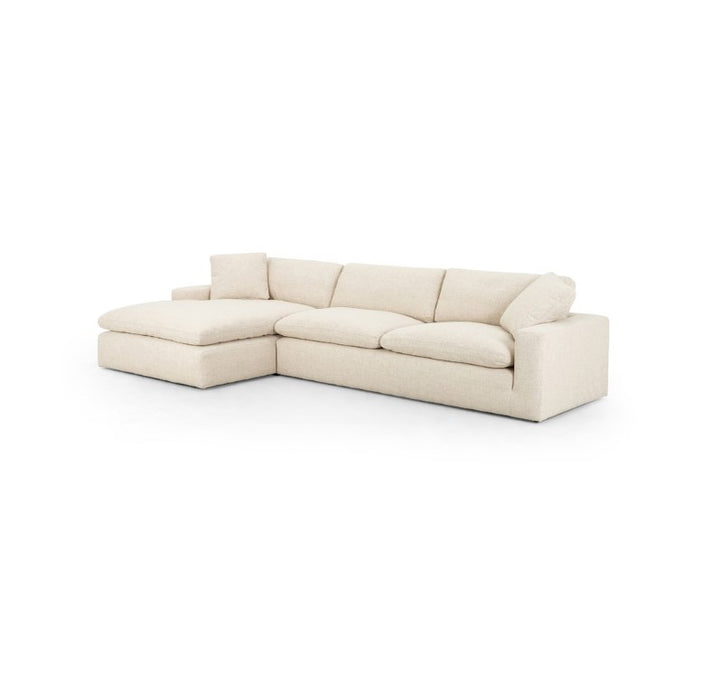 Plume 2-Piece Sectional With Left-Arm Facing Chaise