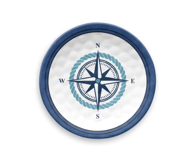 Nautical Anchor Appetizer Plate - Assorted