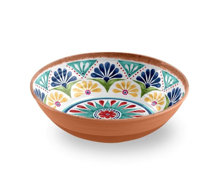 Rio Medallion Low Serve Bowl