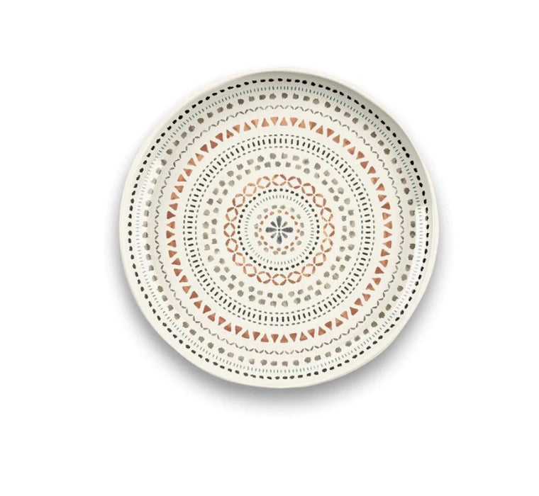 Desert Mandala Salad Plate