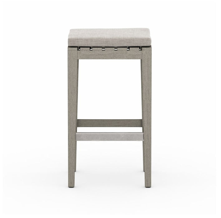 Dale Outdoor Bar Stool - Stone Grey