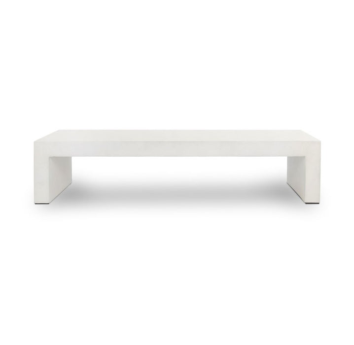 Parish Coffee Table - White Concrete