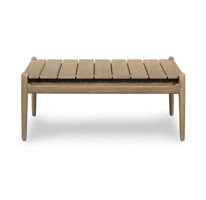 Rosen Outdoor Coffee Table - Natural Eucalyptus