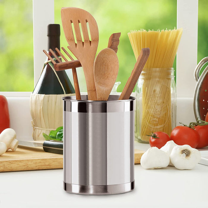 Oggi Stainless Steel Utensil Holder
