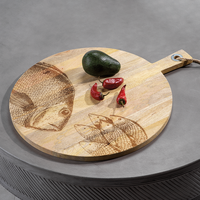 Nosara Round Wood Cutting Board
