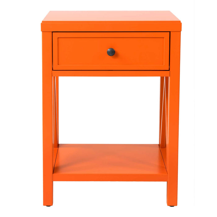 Auburn Traditional One-Drawer Side Table