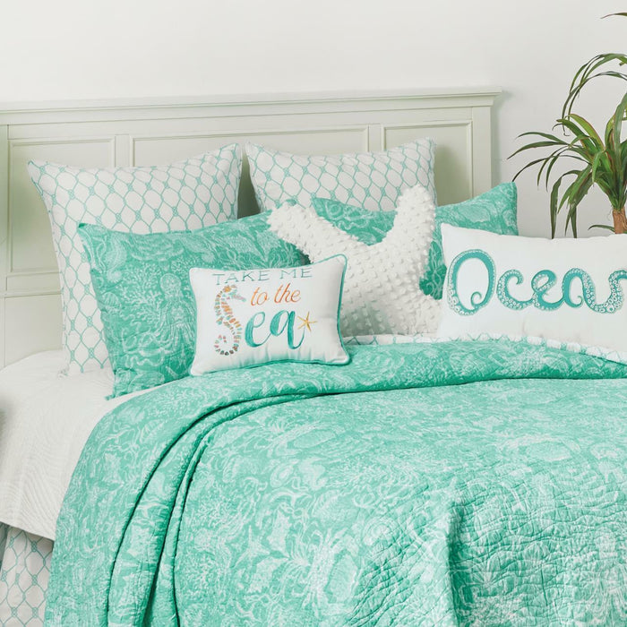 Turquoise Bay Quilt Set