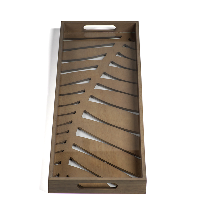 Samar Leaf Serving Tray
