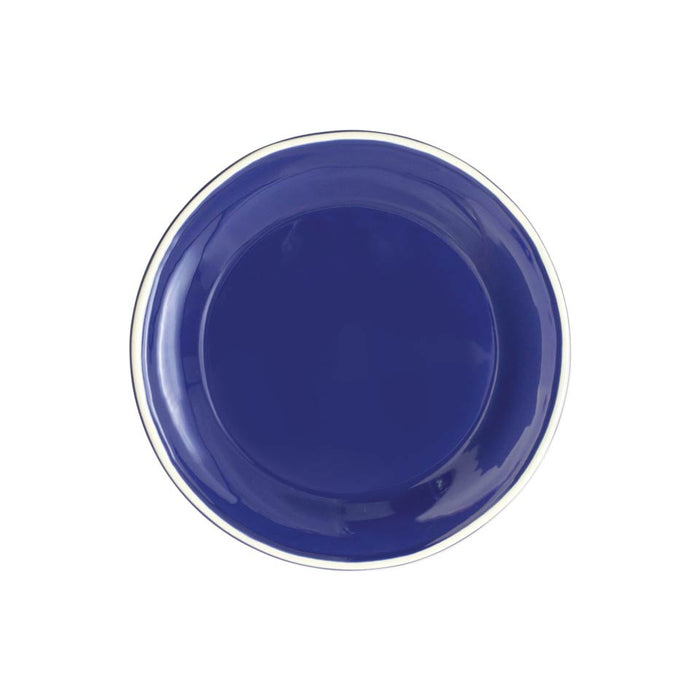 Chroma Blue Plates - Set Of 4