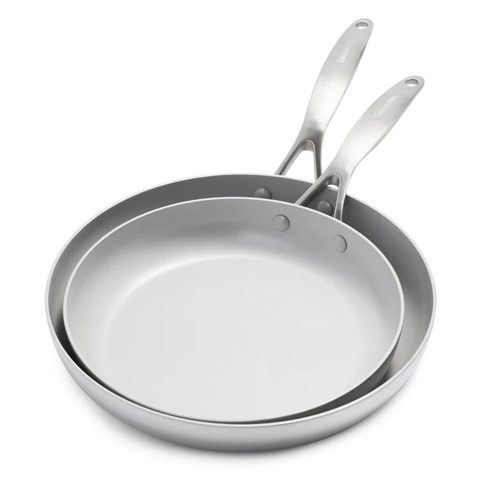 GreenPan Venice Pro Tri-Ply Induction Frying Pan Skillet Set
