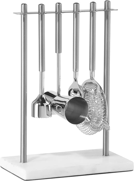 Oggi Vintage Stainless Steel Bar Set