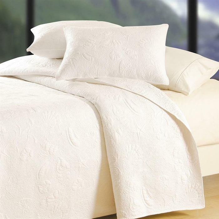White Shell Matelasse
