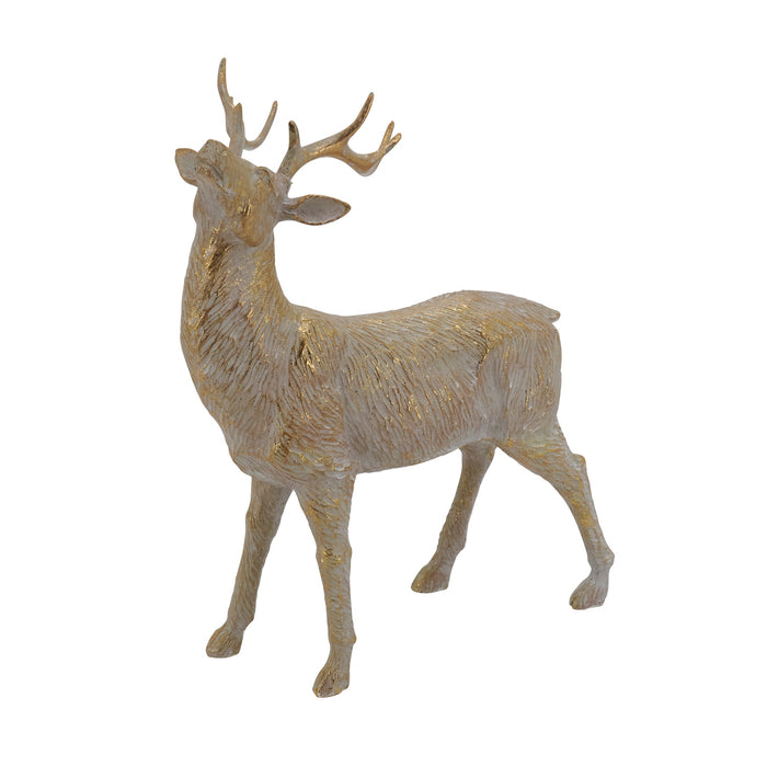 Standing Gold Deer