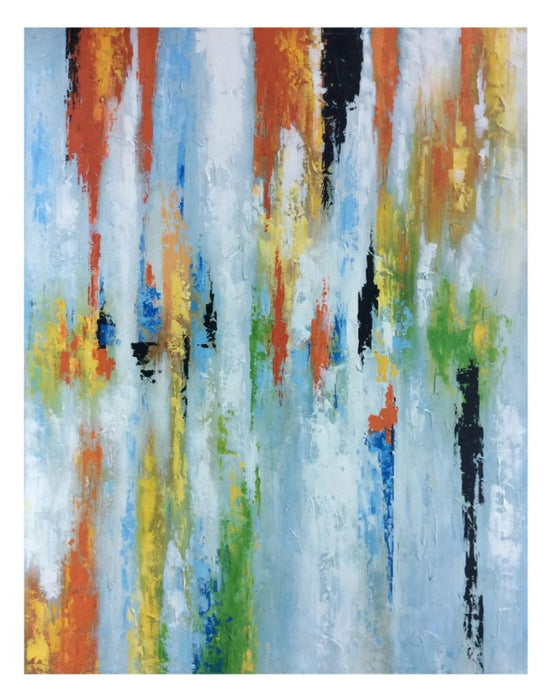Cosmic Handpainted Canvas Art