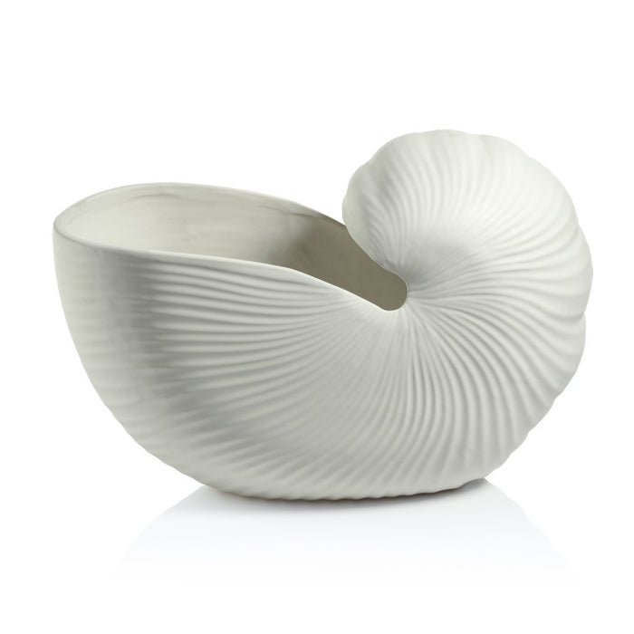 Marine Nautilus Shell Vase