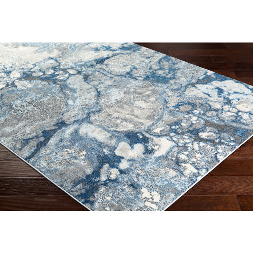 Aberdine Bright Blue Rug