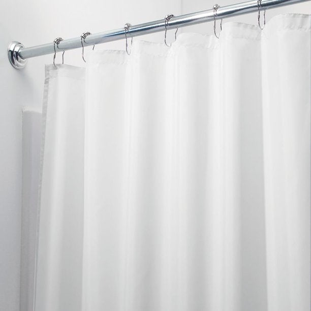 InterDesign Fabric Shower Curtain Liner