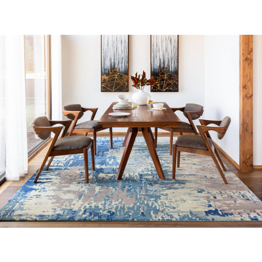 Banshee Dark Blue Rug