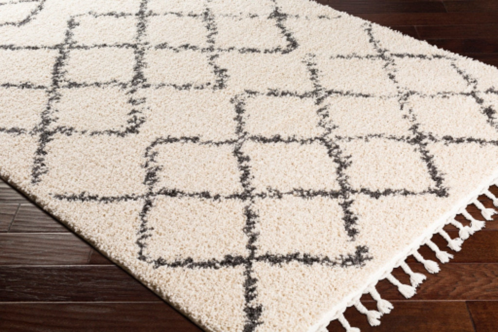 Berber Shag Charcoal Rug