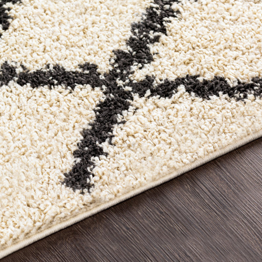 Berber Shag Charcoal Rug