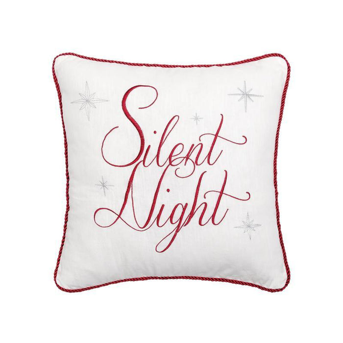 Silent Night Pillow
