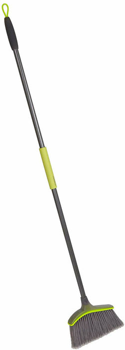Wood Angle Broom - Green