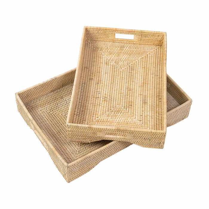 Caspar Rectangle Woven Tray