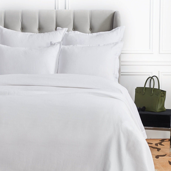 Delfina White Matelasse