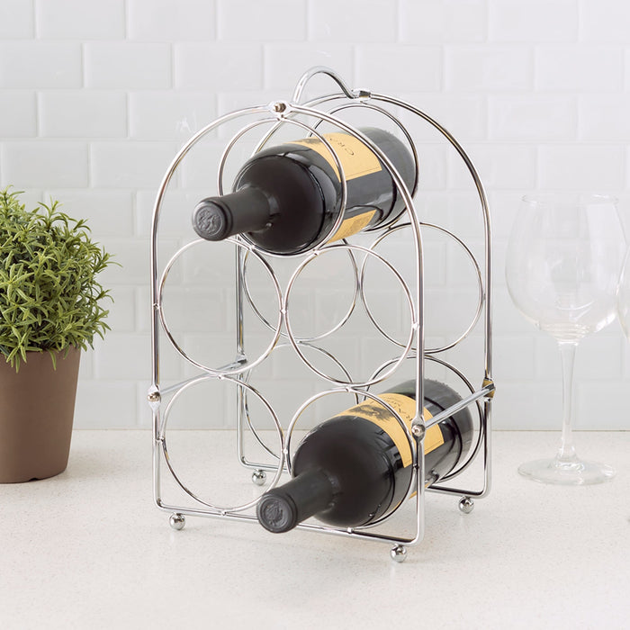 5-Bottle Wine Rack