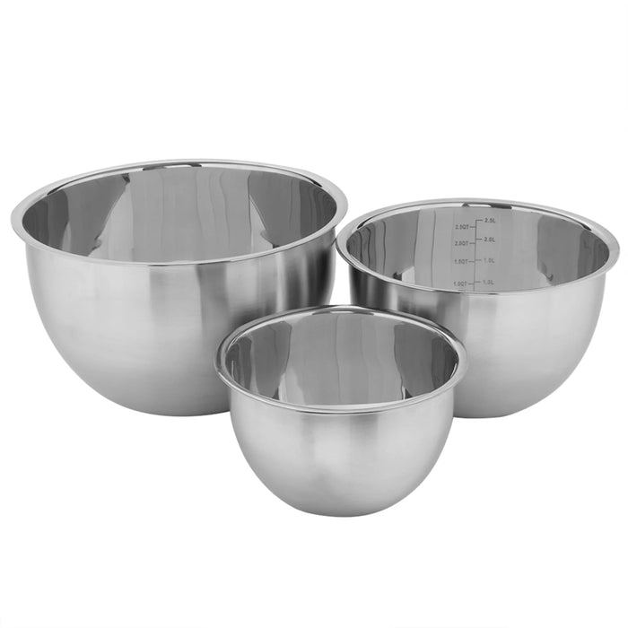 Stainless Steel Nesting Mixing Bowls