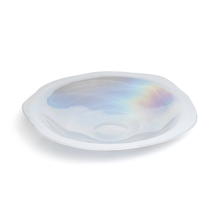 Luster Alabaster Wave Bowl